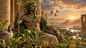 Geb war der Erdgott im Alten Ägypten