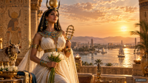 Göttin Hathor im Alten Ägypten