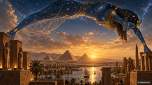 Himmelsgöttin Nut in der ägyptischen Mythologie