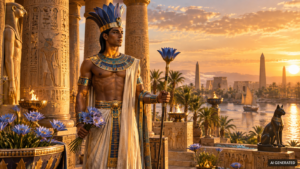 Nefertem war der Gott der Lotosblüte in der ägyptischen Mythologie